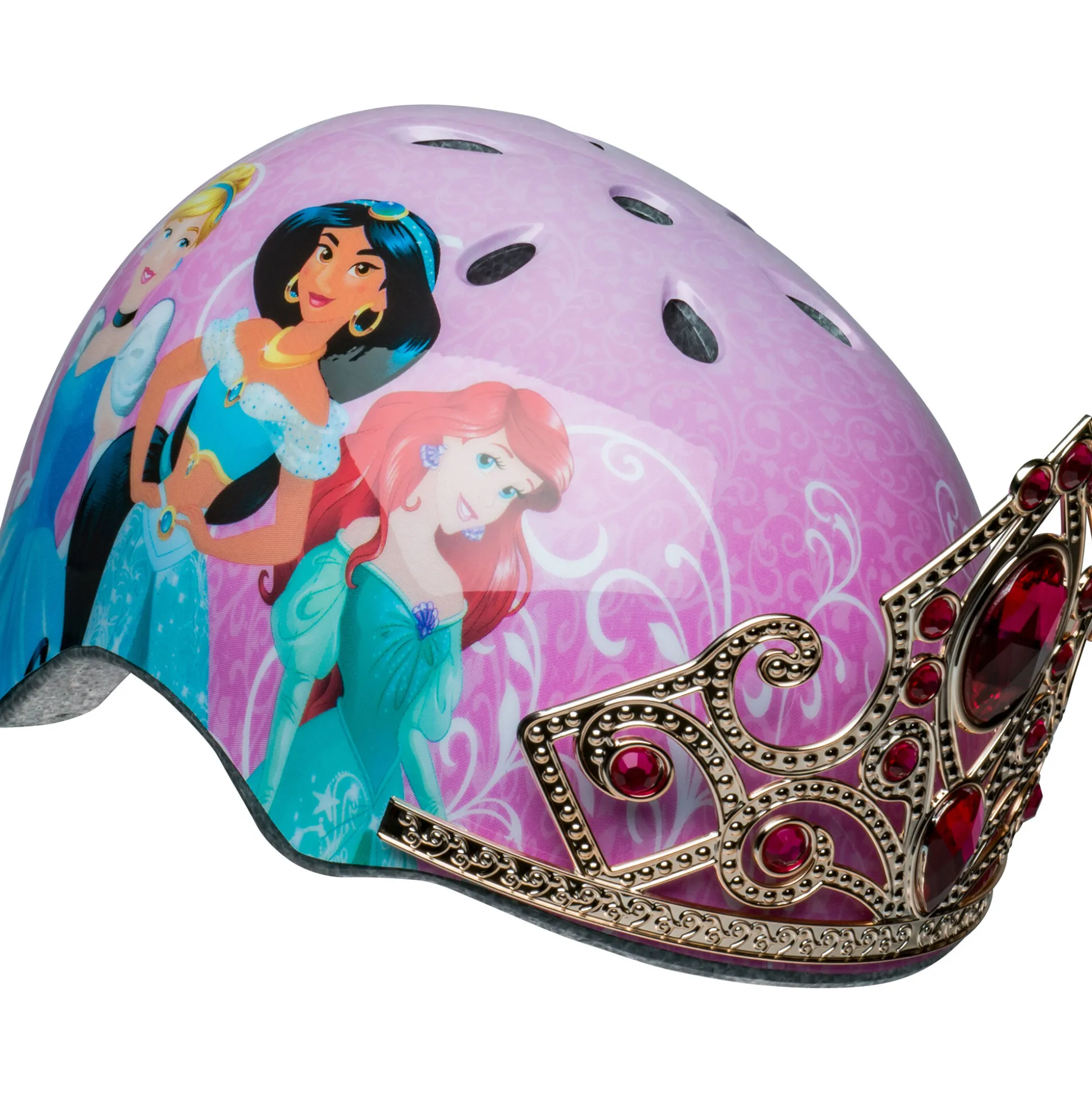 Kids Bell Helmets Disney Princess 3D Tiara